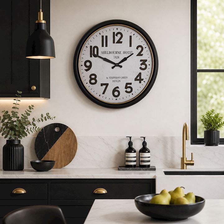 SHELBOURNE WALL CLOCK 60x60cm